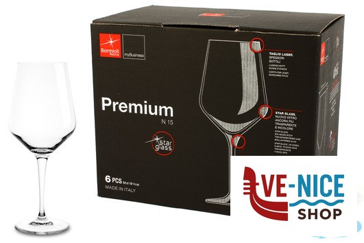 vetro PREMIUM - CALICE CL 55 NR. 15 VETRO STAR GLASS BORMIOLI ROCCO - immagine 2