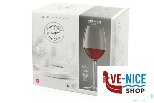 vetro PREMIUM-CONFEZIONE 6 CALICI CL.38,5 - NR.2 CHIANTI XLT 1.70033.GBD BORMIOLI ROCCO - immagine 4