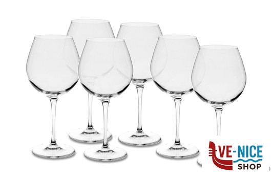 vetro PREMIUM-CONFEZIONE.6 CALICI CL 67 NR. 4 NEBBIOLO BORMIOLI ROCCO