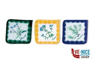 0 PRESINE FIORATE CONFEZIONE 2 PEZZI   429F LA PIACENTINA