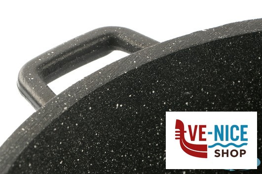 antiederente PRESSOFUSO 660 - CASSERUOLA CM 20 ALLUMINIO PRESSOFUSO FAL84HE FALCOPRESS SRL - immagine 2