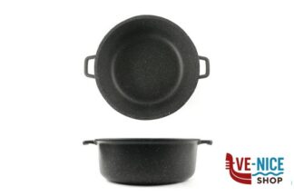 antiederente PRESSOFUSO 660 - CASSERUOLA CM 24 ALLUMINIO PRESSOFUSO FAL84ME FALCOPRESS SRL