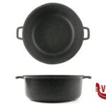 antiederente PRESSEFUSO 660 - CASSERUOLA CM 28 ALLUMINIO PRESSOFUSO FAL84IE FALCOPRESS SRL