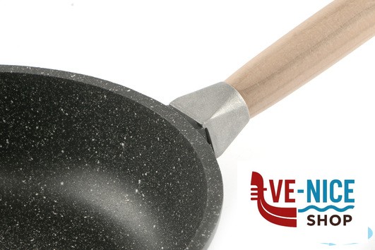 antiederente PRESSOFUSO 660 - PADELLA ALTA CM 28 ALLUMINIO PRESSOFUSO FAL76ZE FALCOPRESS SRL - immagine 3