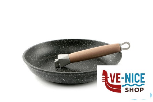 padelle/wok PRESSOFUSO 660 - PADELLA BASSA CM 26 ALLUMINIO PRESSOFUSO FAL75HE FALCOPRESS SRL - immagine 2