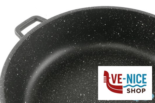 tegame PRESSOFUSO 660 - TEGAME 2 MANICI CM 24 ALLUMINIO PRESSOFUSO FAL76JE FALCOPRESS SRL - immagine 4