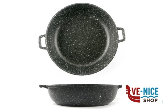 tegame PRESSOFUSO 660 - TEGAME 2 MANICI CM 32 ALLUMINIO PRESSOFUSO FAL76KE FALCOPRESS SRL