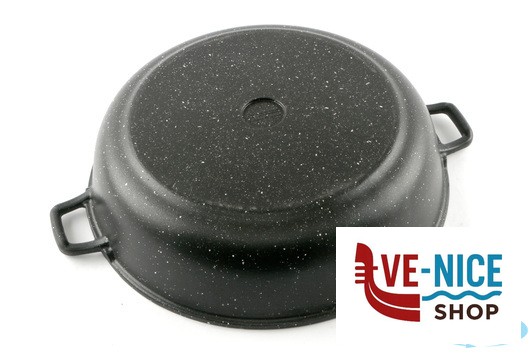 tegame PRESSOFUSO 660 - TEGAME 2 MANICI CM 32 ALLUMINIO PRESSOFUSO FAL76KE FALCOPRESS SRL - immagine 3