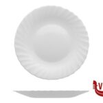 vetro/opale PRIMA BIANCO - PIATTO PIANO CM.26 BORMIOLI ROCCO