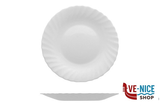 vetro/opale PRIMA BIANCO - PIATTO PIANO CM.26 BORMIOLI ROCCO
