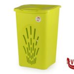 contenitori biancheria PRIMAVERA - PORTABIANCHERIA TRAFORATO L.50 TORTORA 70118 STEFANPLAST