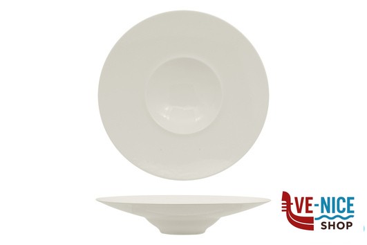 tavola PRIME- PIATTO PASTA GOURMET CM 28 - ALLUMINA INTERNO CM 12,5 ARIANE FINE PORCELAIN
