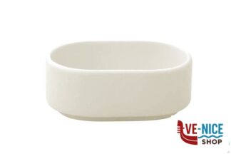 accessori colazione PRIME- PORTABUSTINE ZUCCHERO CM 9X5 -ALLUMINA ARIANE FINE PORCELAIN