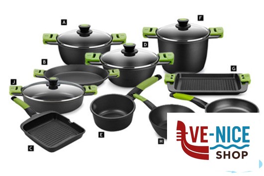 antiederente PRIOR-PADELLA 1MANICO CM.28 35602528 PINTI INOX - immagine 3