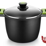 antiederente PRIOR-PENTOLA 2MANICI CM.20 CON COPERCHIO   3560V320 PINTI INOX