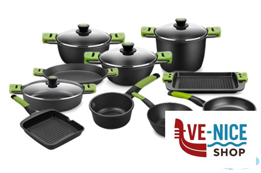 antiederente PRIOR-WOK 1MANICO CM.28 35609S28 PINTI INOX - immagine 3