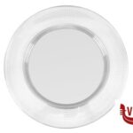 vetro/opale PRISMA - SOTTOPIATTO VETRO  CM 32 VETRERIE RIUNITE