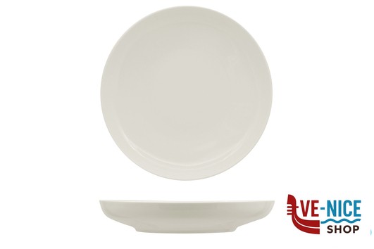 piano PRIVILEGE-PIATTO FONDO COUPE BASSO CM 25- ALLUM ARIANE FINE PORCELAIN