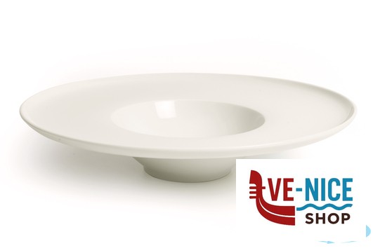 piano PRIVILEGE - PIATTO FONDO GOURMET CM 22- ALLUMINA INTERNO CM 10 ARIANE FINE PORCELAIN - immagine 2