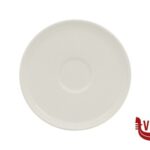 colazione PRIVILEGE-PIATTO PER TAZZA THE CM 15- ALLUMINA ARIANE FINE PORCELAIN