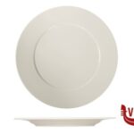 PRIVILEGE - PIATTO PIANO CM 25- ALLUMINA ARIANE FINE PORCELAIN piano 12 pezzi