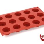 preparazione cibi PROF - STAMPO 15 CILINDRI CM4   SF027CAV SILIKOMART