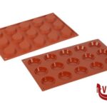 preparazione cibi PROF-STAMPO 15 MINI TARTEL.MM45X10 SILIKOMART