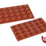 preparazione cibi PROF-STAMPO 24 POMPONETTE MM34X16 SF009 SILIKOMART