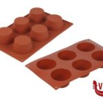 preparazione cibi PROF-STAMPO 6 MUFFIN MM70X40 SILIKOMART