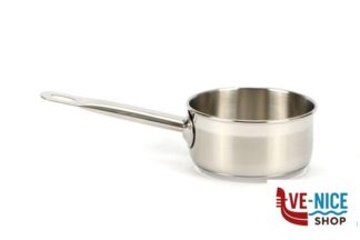 inox PROFESSIONAL-CASSERUOLA FONDA 1MANICO CM12H6 31600612 PINTI INOX