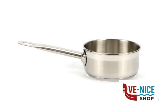 inox PROFESSIONAL-CASSERUOLA FONDA 1MANICO CM12H6 31600612 PINTI INOX