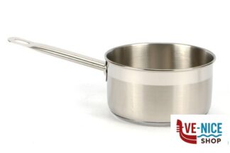 inox PROFESSIONAL-CASSERUOLA FONDA 1MANICO CM16H8 31600616 PINTI INOX