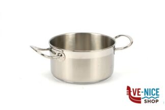 inox PROFESSIONAL-CASSERUOLA FONDA 2MANICI CM18H9 31600518 PINTI INOX