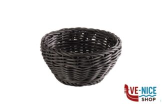 0 PROFI LINE-CESTINO TONDO POLIPROPILENE CM.16 H.8 COLORE NERO APS ASSHEUER POTT GMBH E CO KG