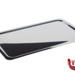 0 PROFI LINE-VASSOIO ACCIAIO INOX 18/10 GN 1/1 CM 53X32,5 H 1 SPESSORE 0,8 MM FINITURA LUCIDA BORDO PICCOLO SENZA DECORAZIONE 11110 APS  ASSHEUER POTT GMBH E CO KG