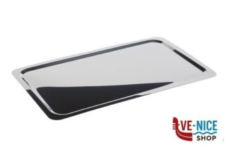 0 PROFI LINE-VASSOIO ACCIAIO INOX 18/10 GN 1/1 CM 53X32,5 H 1 SPESSORE 0,8 MM FINITURA LUCIDA BORDO PICCOLO SENZA DECORAZIONE 11110 APS ASSHEUER POTT GMBH E CO KG