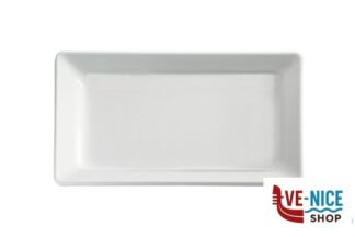 0 PURE-VASSOIO RETTANGOLARE IN RESISTENTE MELAMINA BIANCA GN 1.2 CM 32,5X26,5 H.3, INFRANGIBILE. MAX 70ᄚC 83480 APS ASSHEUER POTT GMBH E CO KG