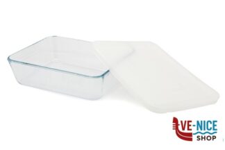 vetro PYREX-CONTENITORE RETTANGOLARE CON COPERCHIO CM.22X17X6 LT.1,5 ARC INTERNATIONAL COOKWARE
