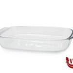 vetro PYREX-TEGLIA RETTANGOLARE 34X22 CON MANICI PRESA FACILE 231B000-7046 ARC INTERNATIONAL COOKWARE