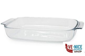 vetro PYREX-TEGLIA RETTANGOLARE 38X25X6,5 CON MANICI PRESA FACILE 232B000-7046 ARC INTERNATIONAL COOKWARE