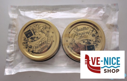 barattoli QUATTRO STAGIONI - DUE CAPSULE 70 PICC BORMIOLI 4 STAGIONI - immagine 3