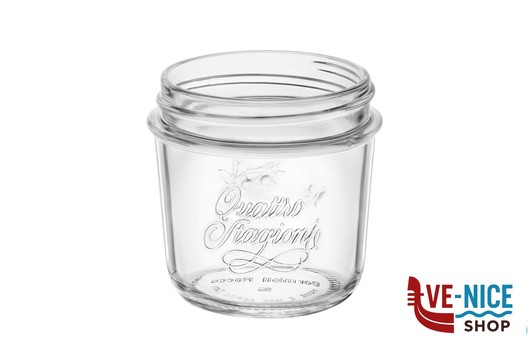 vetro QUATTRO STAG - VASO CILINDRICO KG.0,200 354757V10121990 SUA CAPSULA DEL 86 BORMIOLI 4 STAGIONI