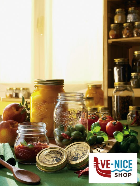 vetro QUATTRO STAGIONI - VASO KG.0,500 BORMIOLI 4 STAGIONI - immagine 4