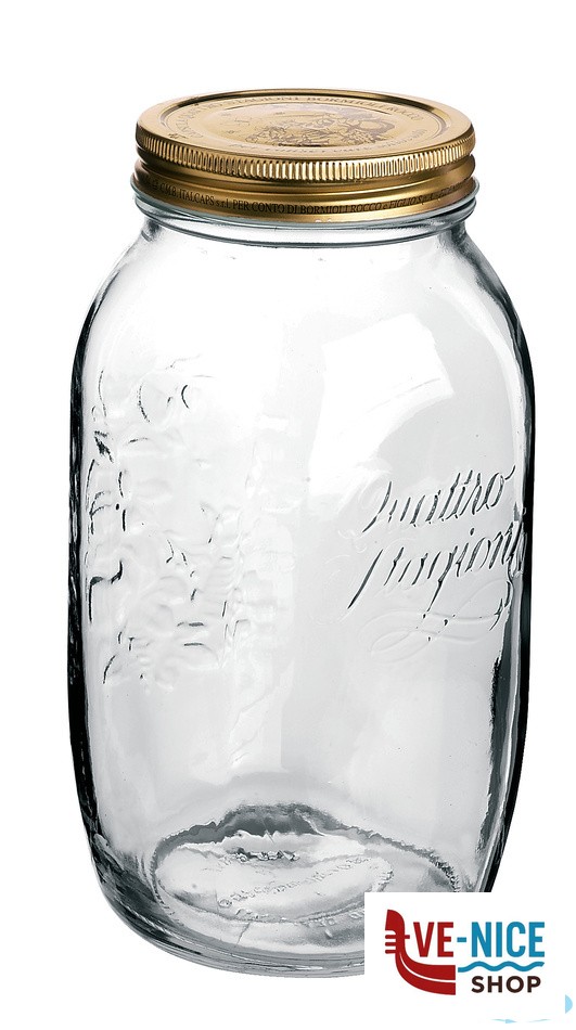 vetro QUATTRO STAGIONI - VASO KG.0,500 BORMIOLI 4 STAGIONI - immagine 2