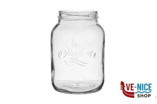 vetro QUATTRO STAGIONI- VASO LT.3 357763 -SENZA CAPSULA - MONTA CAPSULA 110 BORMIOLI 4 STAGIONI