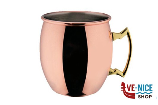 shaker RAME MUG BOMBATA INOX MOSCOW MULE CL50 4536 ILSA
