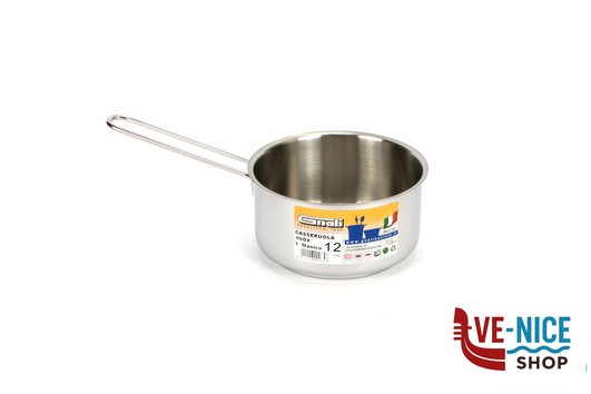 inox REALTERM-CASSERUOLA ALTA 1 MANICO CM.12 C112 GNALI
