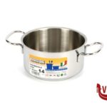 inox REALTERM-CASSERUOLA ALTA 2 MANICI CM.14 C214 GNALI