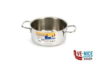 inox REALTERM-CASSERUOLA ALTA 2 MANICI CM.16 C216 GNALI