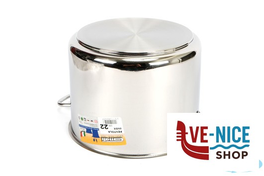 inox REALTERM - PENTOLA 2 MANICI CM.22 P222 GNALI - immagine 2